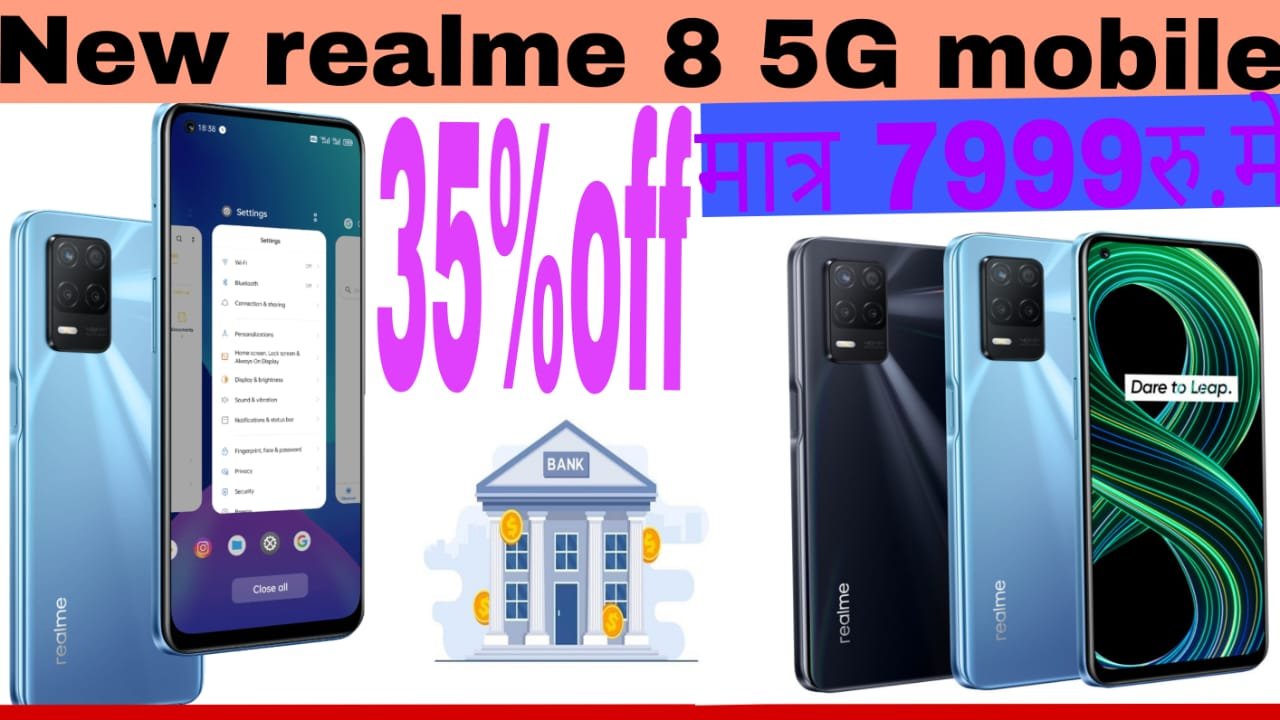 New realme 8 5G mobile